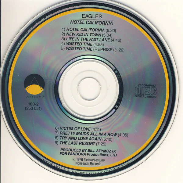 Eagles - Hotel California (CD, Album, RE, SRC) (Near Mint (NM or M-)) - Image 3