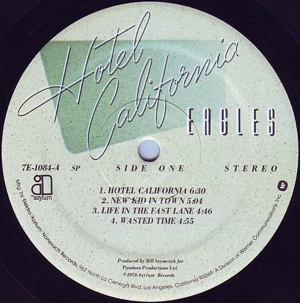 Eagles - Hotel California (LP, Album, SP ) (Very Good Plus (VG+)) - Image 5