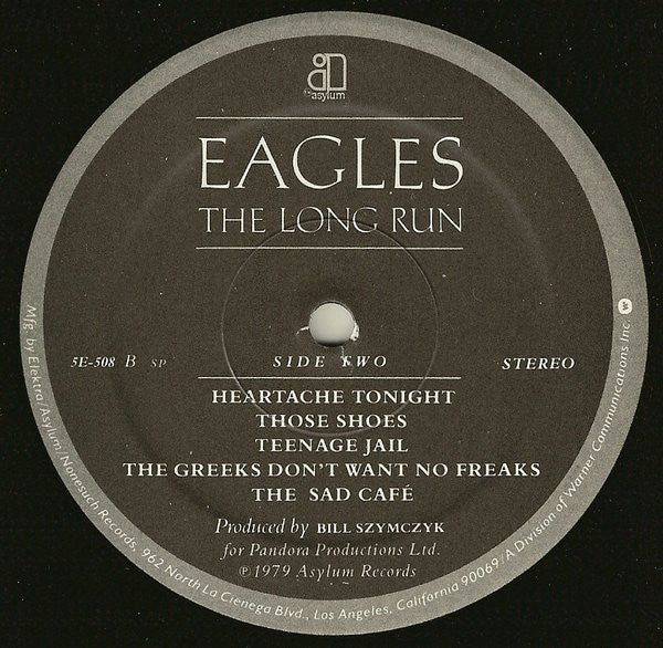 Eagles - The Long Run (LP, Album, SP ) (Very Good (VG)) - Image 4