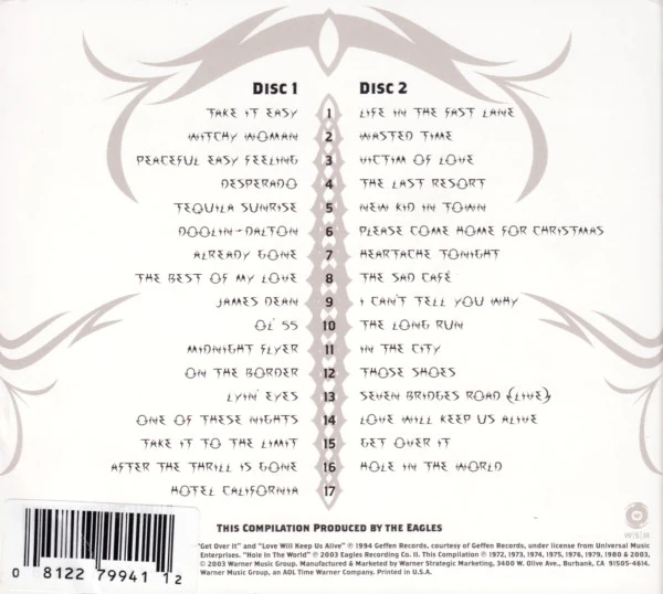Eagles - The Very Best Of (2xCD, Comp) (Near Mint (NM or M-)) - Image 3
