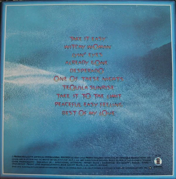 Eagles - Their Greatest Hits 1971-1975 (LP, Album, Comp, Club, RP, Emb) (Very Good Plus (VG+)) - Image 2
