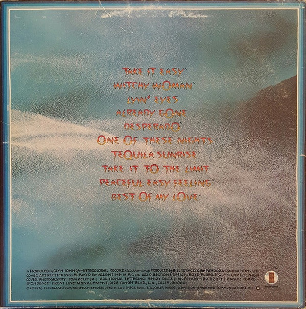 Eagles - Their Greatest Hits 1971-1975 (LP, Comp, Emb) (Very Good Plus (VG+)) - Image 2