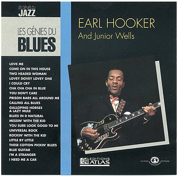 Earl Hooker And Junior Wells - Earl Hooker And Junior Wells (CD, Comp, RE, RM) (Near Mint (NM or M-))