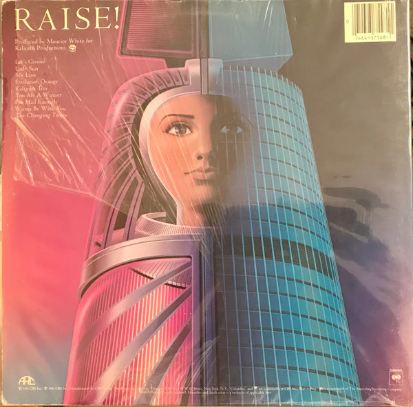 Earth, Wind & Fire - Raise! (LP, Album, Pit) (Very Good Plus (VG+)) - Image 3