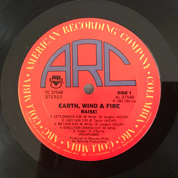 Earth, Wind & Fire - Raise! (LP, Album, Pit) (Very Good Plus (VG+)) - Image 4