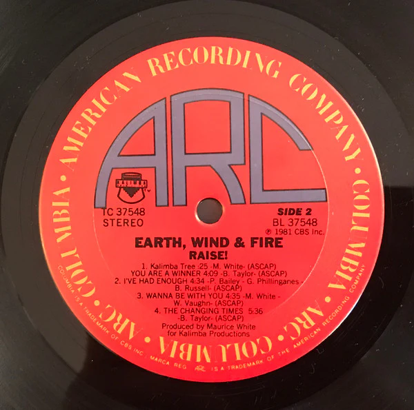 Earth, Wind & Fire - Raise! (LP, Album, Pit) (Very Good Plus (VG+)) - Image 5