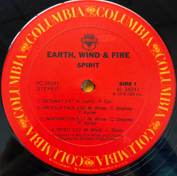 Earth, Wind & Fire - Spirit (LP, Album, Pit) (Very Good (VG)) - Image 3