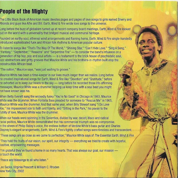 Earth, Wind & Fire - The Essential Earth, Wind & Fire (2xCD, Comp) (Near Mint (NM or M-)) - Image 3
