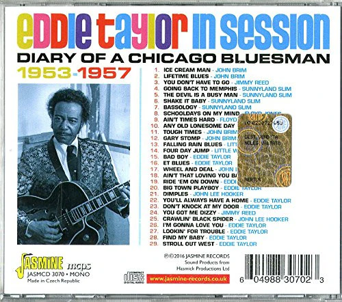 Eddie Taylor - Diary Of A Chicago Bluesman - 1953-1957 (CD, Comp, Mono) (Near Mint (NM or M-)) - Image 2