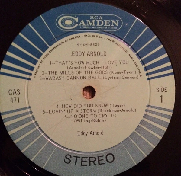 Eddy Arnold - That's How Much I Love You (LP, Album, Ind) (Very Good (VG)) - Image 3
