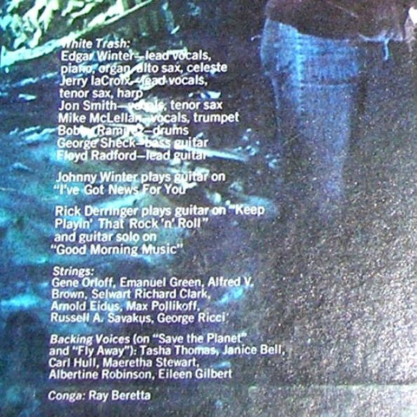 Edgar Winter's White Trash - Edgar Winter's White Trash (LP, Album, Yel) (Near Mint (NM or M-)) - Image 4
