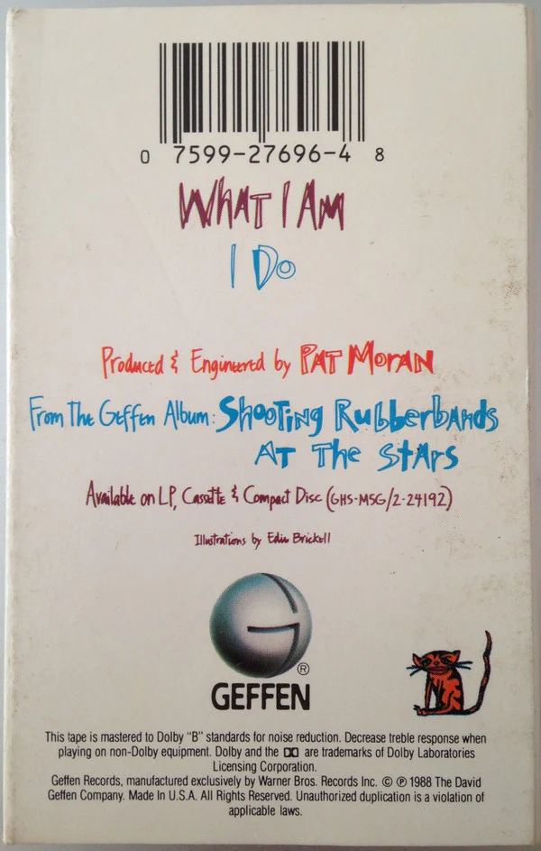 Edie Brickell & New Bohemians - What I Am (Cass, Single) (Near Mint (NM or M-)) - Image 4