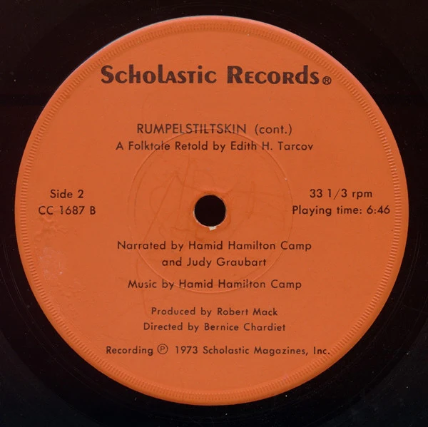 Edith H. Tarcov, Hamid Hamilton Camp*, Judy Graubart - Rumpelstiltskin (7") (Near Mint (NM or M-)) - Image 4