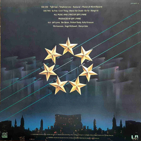 Electric Light Orchestra - A New World Record (LP, Album, Emb) (Very Good Plus (VG+)) - Image 2