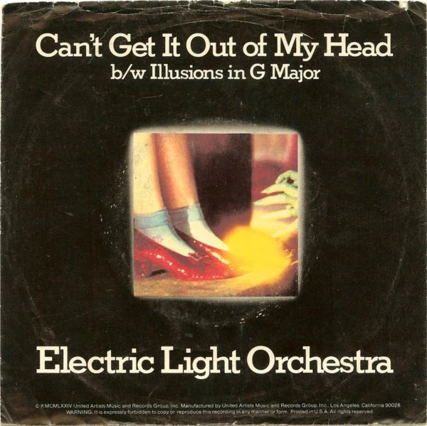 Electric Light Orchestra - Can't Get It Out Of My Head (7", Single, Styrene, Ter) (Very Good Plus (VG+)) - Image 2