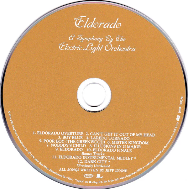 Electric Light Orchestra - Eldorado (A Symphony By The Electric Light Orchestra) (CD, Album, RE, RM, RP) (Very Good Plus (VG+)) - Image 3