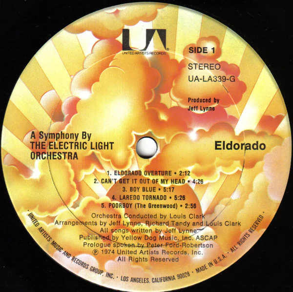 Electric Light Orchestra - Eldorado - A Symphony By The Electric Light Orchestra (LP, Album, RE, Ter) (Near Mint (NM or M-)) - Image 3