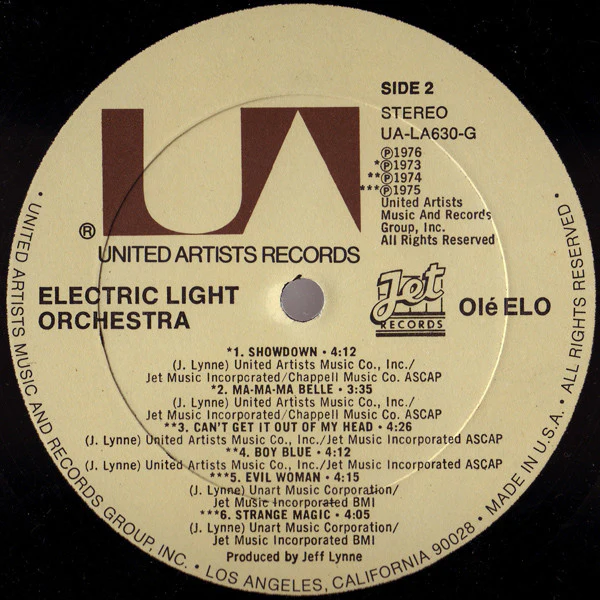 Electric Light Orchestra - Olé ELO (LP, Comp, All) (Very Good Plus (VG+)) - Image 4