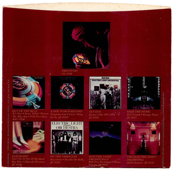 Electric Light Orchestra - Shine A Little Love (7", Single) (Very Good Plus (VG+)) - Image 2
