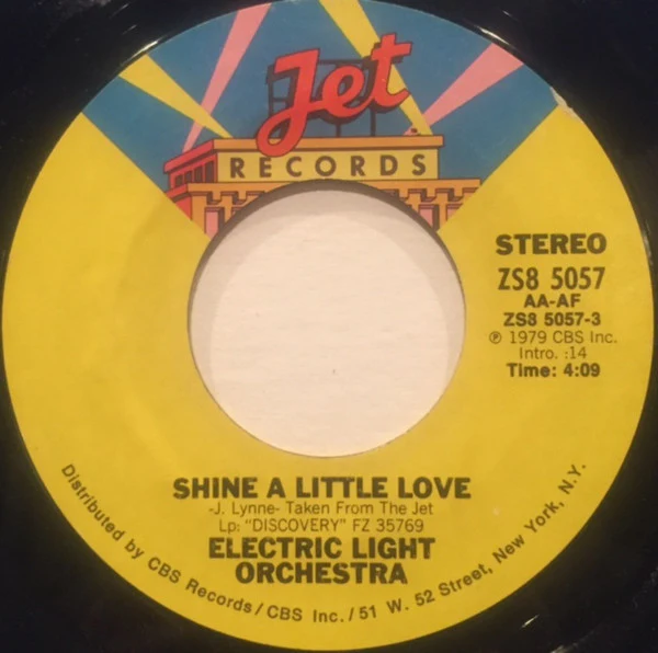 Electric Light Orchestra - Shine A Little Love (7", Single) (Very Good Plus (VG+)) - Image 3