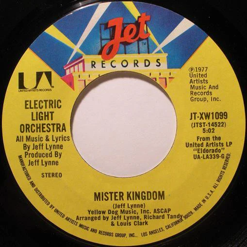 Electric Light Orchestra - Turn To Stone (7", Single, Styrene, Ter) (Near Mint (NM or M-)) - Image 4