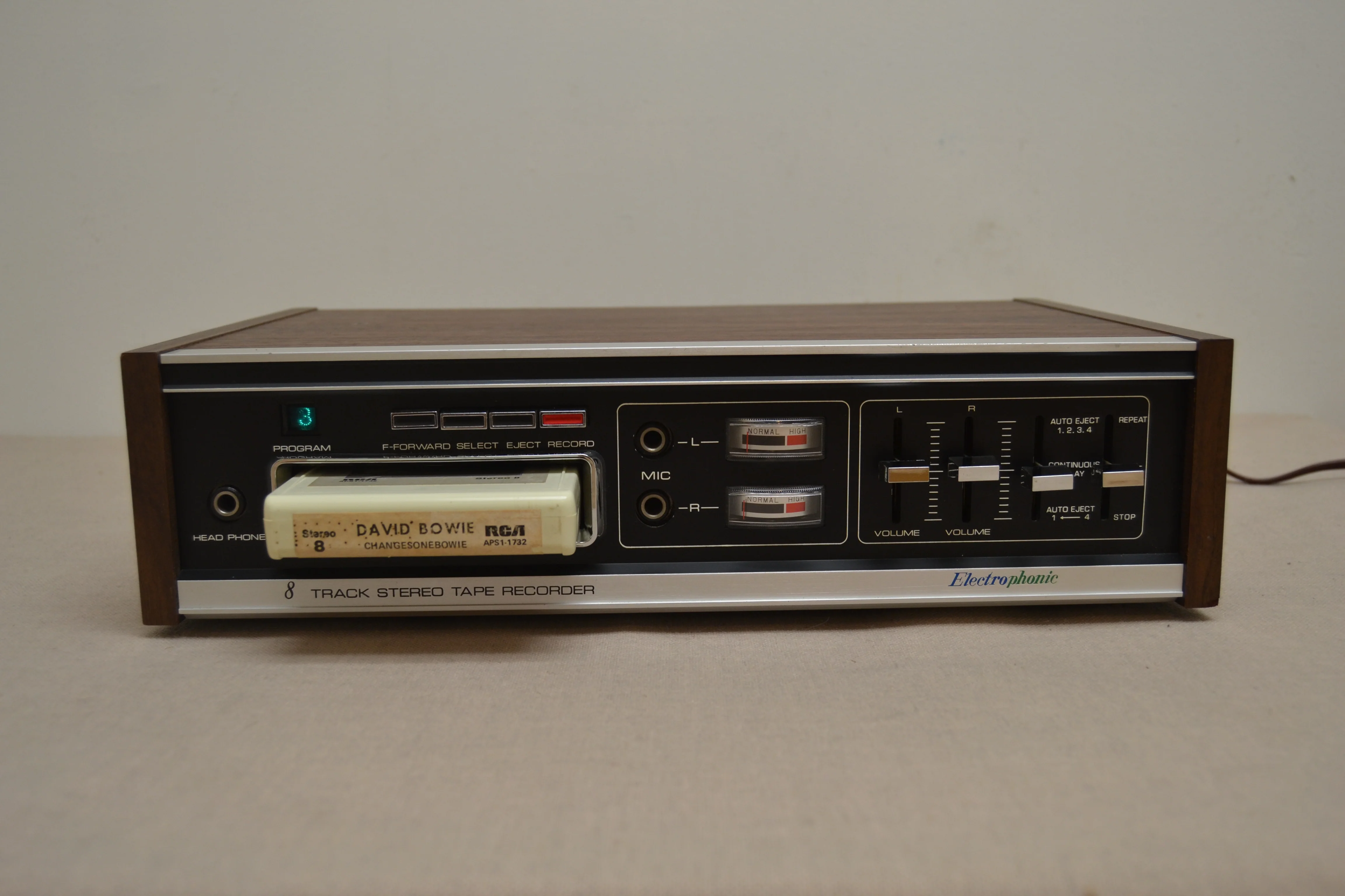 ElectroPhonic TD-60 * 8 Track Player/Recorder * Fully Serviced * New Belts