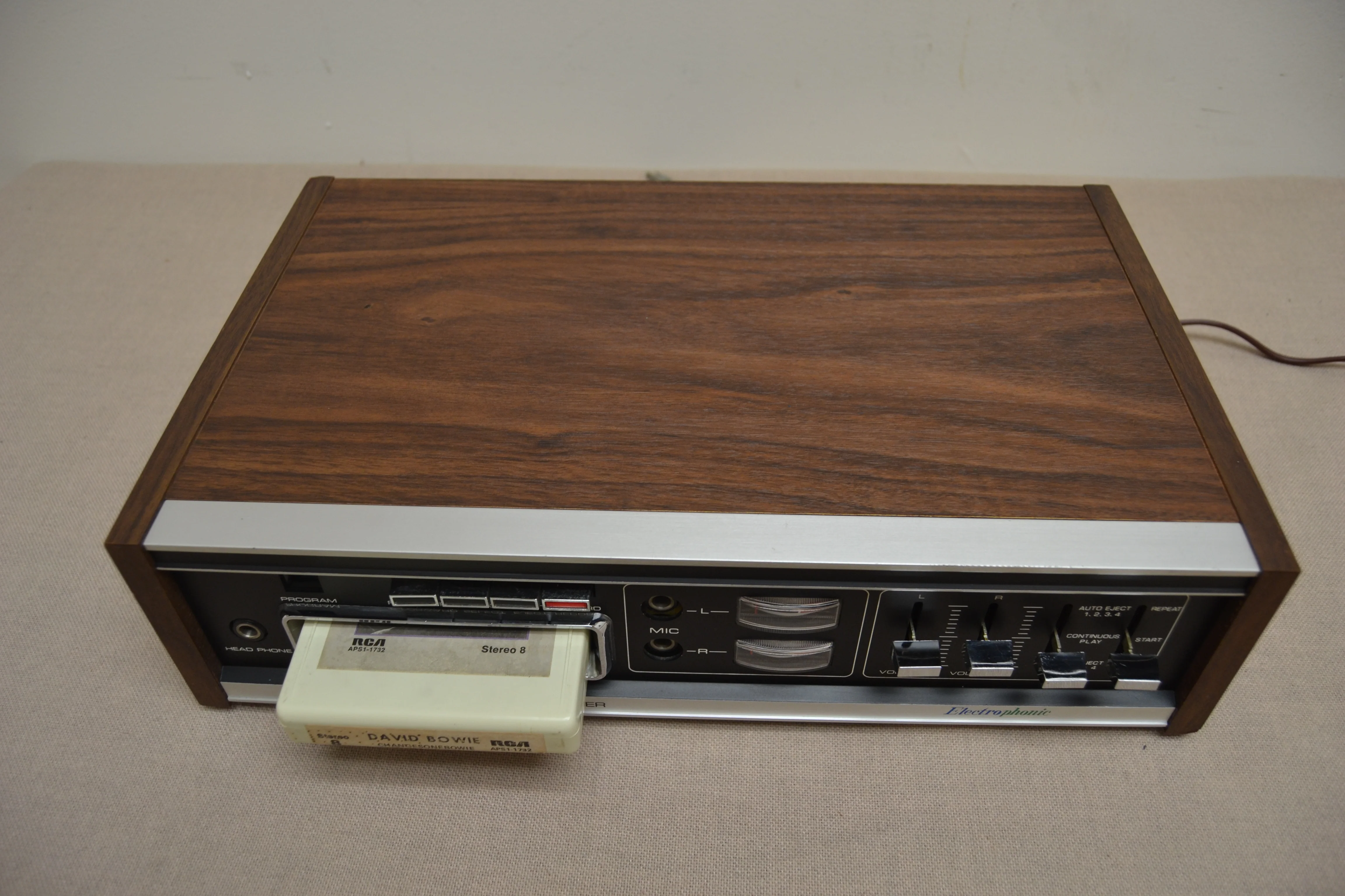 ElectroPhonic TD-60 * 8 Track Player/Recorder * Fully Serviced * New Belts - Image 5