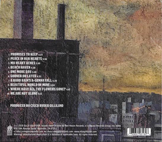 Eliza Gilkyson - 2020 (CD, Album) (Near Mint (NM or M-)) - Image 2