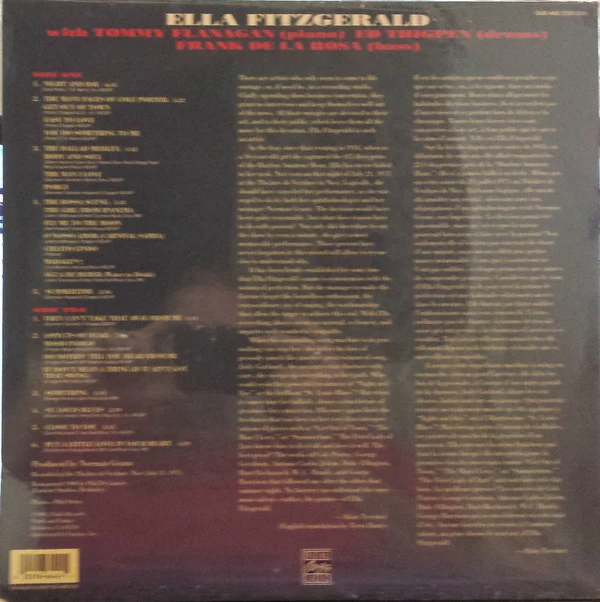 Ella Fitzgerald - Ella À Nice (LP, Album, RE, RM) (Near Mint (NM or M-)) - Image 2