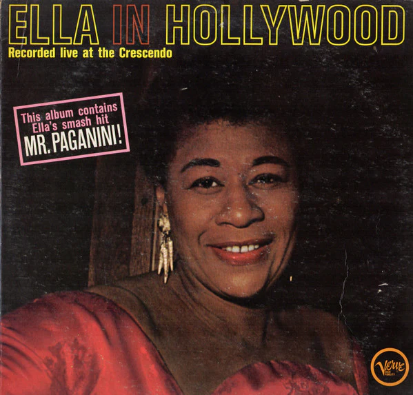 Ella Fitzgerald - Ella In Hollywood (LP, Album) (Very Good Plus (VG+))
