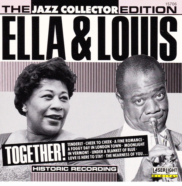Ella Fitzgerald & Louis Armstrong - Together! (CD, Comp, Mono) (Near Mint (NM or M-))