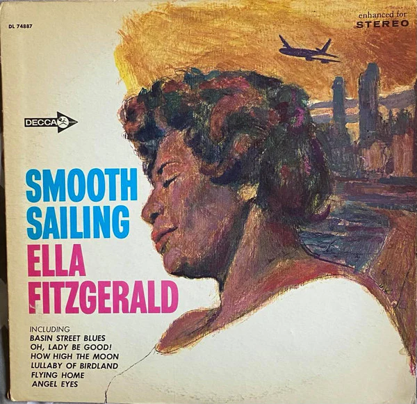 Ella Fitzgerald - Smooth Sailing (LP, Comp, Promo, Dec) (Very Good (VG))