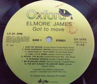 Elmore James - Got To Move (LP, Comp) (Near Mint (NM or M-)) - Image 3