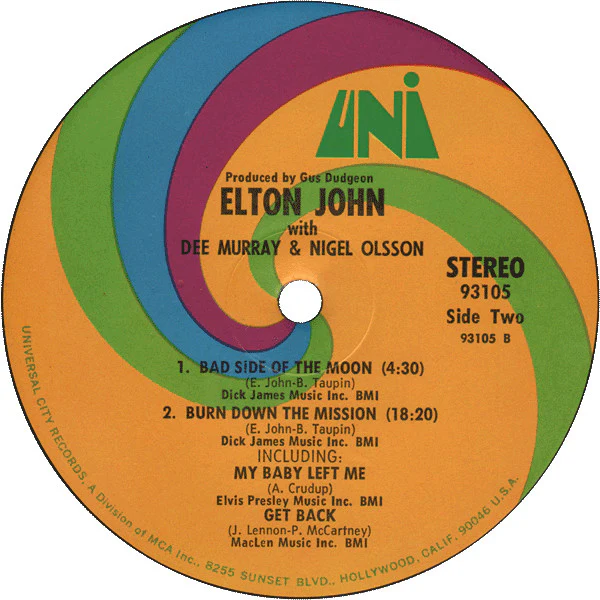 Elton John - 11-17-70 (LP, Album, Pin) (Very Good Plus (VG+)) - Image 4