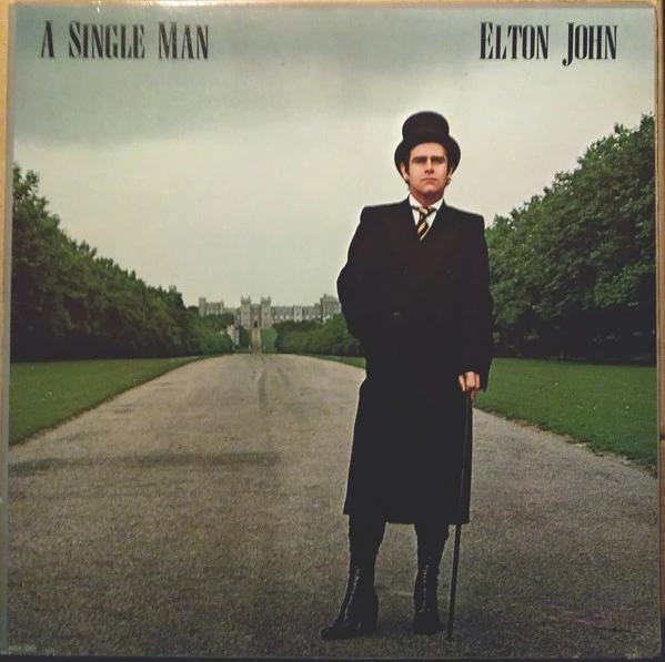 Elton John - A Single Man (LP, Album, Glo) (Very Good Plus (VG+))