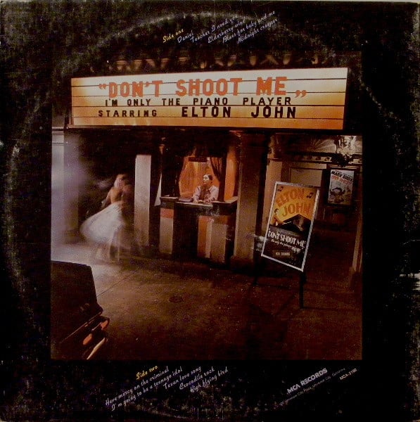 Elton John - Don't Shoot Me I'm Only The Piano Player (LP, Album, RE, Gat) (Very Good Plus (VG+)) - Image 2