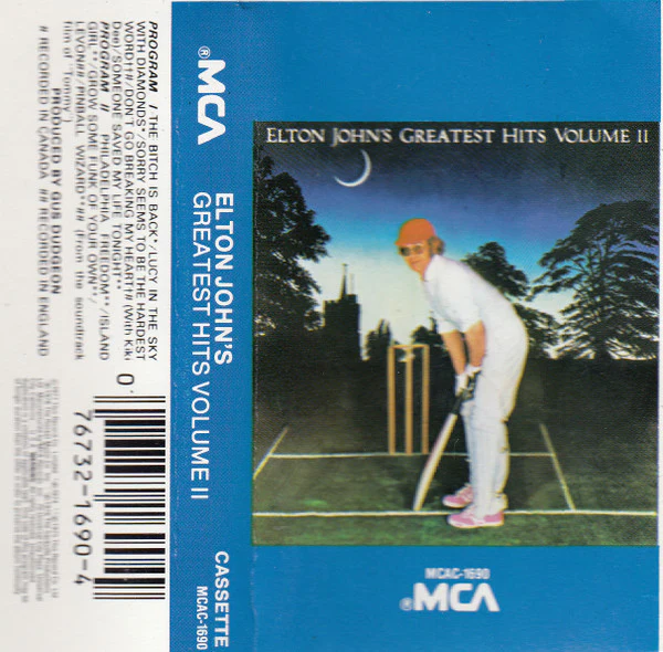 Elton John - Elton John's Greatest Hits Volume II (Cass, Comp, RE) (Very Good Plus (VG+))