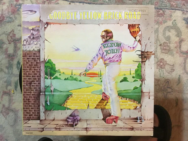 Elton John - Goodbye Yellow Brick Road (2xLP, Album, Pin) (Very Good Plus (VG+))