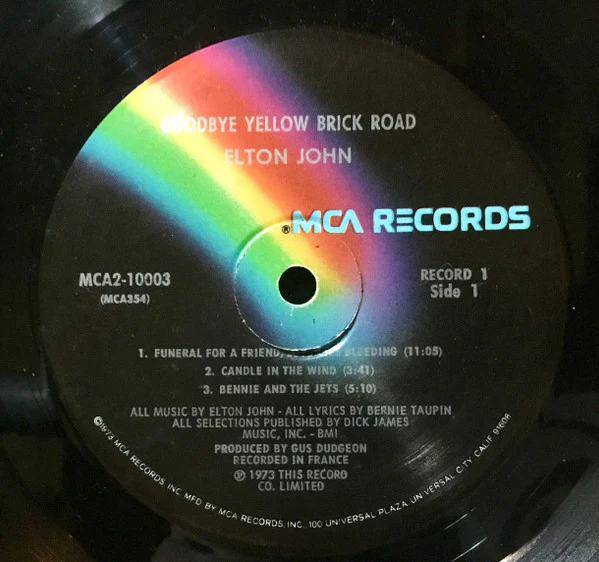 Elton John - Goodbye Yellow Brick Road (2xLP, Album, Pin) (Very Good Plus (VG+)) - Image 5