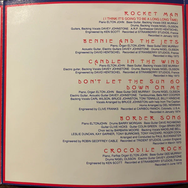 Elton John - Greatest Hits (CD, Comp, RE) (Mint (M)) - Image 5