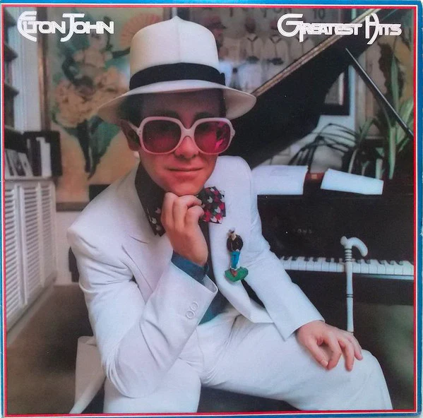 Elton John - Greatest Hits (LP, Comp, Pin) (Near Mint (NM or M-))