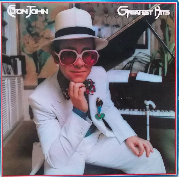 Elton John - Greatest Hits (LP, Comp, Pin) (Very Good Plus (VG+))