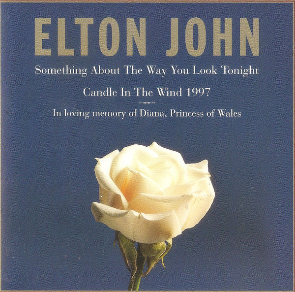 Elton John - Something About The Way You Look Tonight / Candle In The Wind 1997 (CD, Single, Omn) (Mint (M))