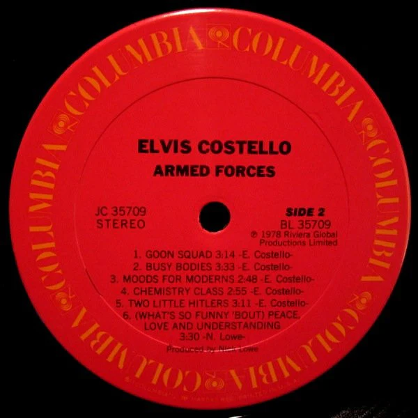 Elvis Costello & The Attractions - Armed Forces (LP, Album, Ter) (Very Good (VG)) - Image 4