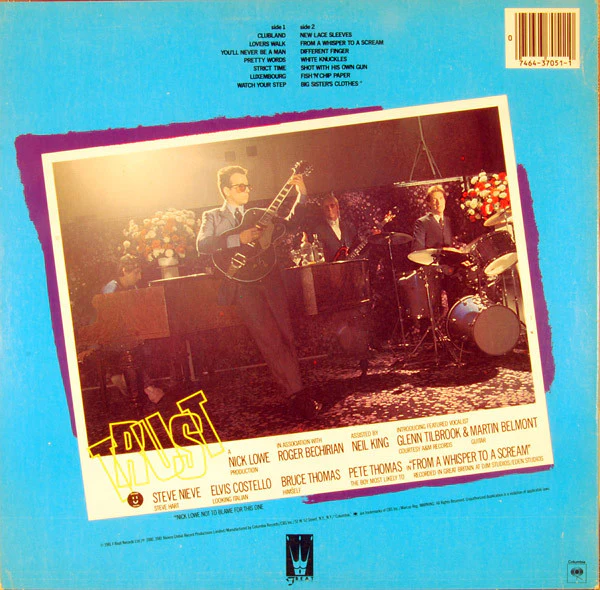 Elvis Costello & The Attractions - Trust (LP, Album, Ter) (Very Good (VG)) - Image 3
