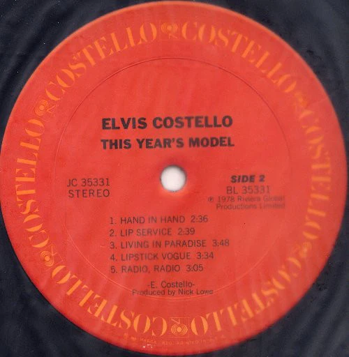 Elvis Costello - This Year's Model (LP, Album, Cos) (Very Good (VG)) - Image 4