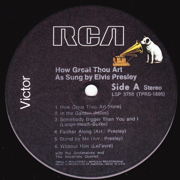 Elvis Presley - How Great Thou Art (LP, Album, RE, RP, Bla) (Near Mint (NM or M-)) - Image 3