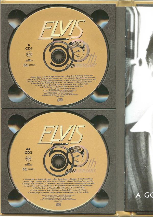 Elvis Presley - A Golden Celebration (4xCD, Comp, Mono, RE, RM) (Near Mint (NM or M-)) - Image 5