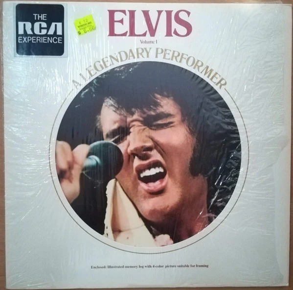 Elvis Presley - A Legendary Performer - Volume 1 (LP, Comp) (Very Good Plus (VG+))