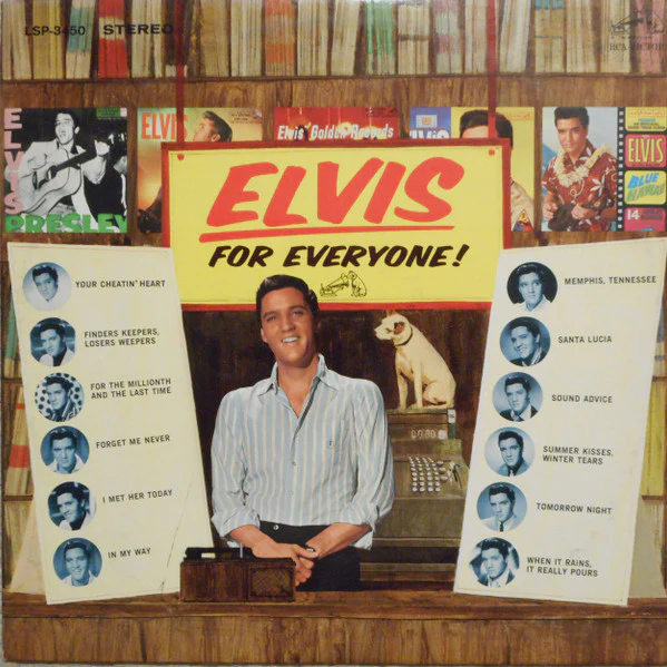 Elvis Presley - Elvis For Everyone! (LP, Album, RE) (Very Good Plus (VG+))